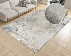 Home affaire Teppich »Hamar«, rechteckig, 8 mm Höhe, weiche Haptik, Marmor-Optik