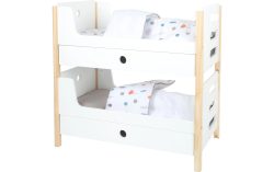 Legler 11811 - Small foot, Puppenhochbett, Little Button, Etagen-Puppenbett, Holz