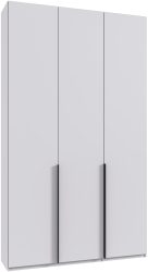 Wimex Kleiderschrank »Mugano,in 8 Breiten,3 Höhen,2 Tiefen, viele Farben, Made in Germany«, (in Basic oder Premium Ausstattung mit 2 weiteren Einlegeböden), mit langen oder kurzen Griffen aus Metall, mit oder ohne Spiegel