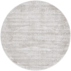carpetfine Teppich »Ava«, rund, 13 mm Höhe, Viskoseteppich, Seidenoptik, Wohnzimmer