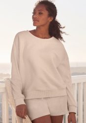 s.Oliver Sweatshirt »Sweatshirt aus Ripp-Qualität«