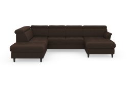 sit&more Wohnlandschaft, inklusive Kopfteilverstellung, wahlweise mit Bettfunktion und Bettkasten