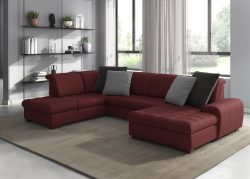 sit&more Wohnlandschaft, wahlweise mit Bettfunktion, Bettkasten und Kopfteilverstellung, auch erhältlich in dem besonders leicht mit Wasser zu reinigendem 
