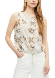 S. Oliver Red Label - Bluse, für Damen, Braun, Größe 34