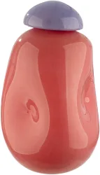 Gilde Vase Candy Glas Rosa H: 26 cm  | Schubiger Möbel