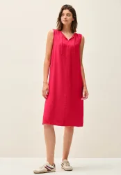 Kleid in Unifarbe