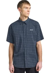 Jack Wolfskin Norbo Herren Wanderhemd Blau, Herren, Größe: M