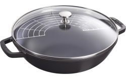 staub - Wok, One Size, Schwarz