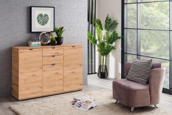 my home Sideboard »Duero«, mit 2 Schubkästen, Breite 135 cm