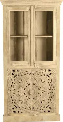 mutoni - Vitrine Nivo 90x45x180, One Size, Braun