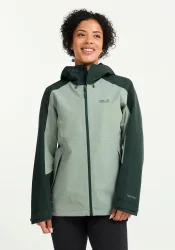 Jack Wolfskin Wildbound 2L Damen Outdoorjacke Grün, Damen, Größe: S