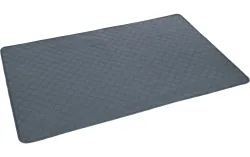 Kerbl Pet Waschbare Urinunterlage, grau - ca. L 115 x B 75 cm