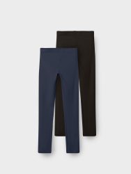 Name It Leggings »NKFVIVIAN 2P LEGGING«, (Packung, 2 tlg.)