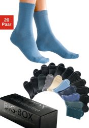 Go in Basicsocken, (Box, 20 Paar), in der Big-Box