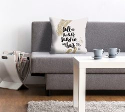 queence Dekokissen »Salt & Sand«, (1 St.), mit Schriftzug