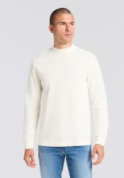 BOSS ORANGE Langarmshirt »Te explorer«, Rundhalsausschnitt, Saum- und Ärmelbündchen