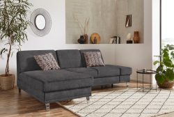 sit&more Ecksofa »Clio V«, wahlweise mit Bettfunktion oder Vorziehsitz und Bettkasten, Inklusive Federkern
