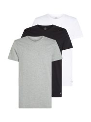 Calvin Klein Underwear T-Shirt »S/S CREW NECK 3PK«, (Packung, 3 tlg., 3er-Pack), mit Logostickerei