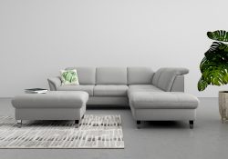 sit&more Ecksofa, wahlweise mit Kopfteilverstellung, Bettfunktion und Stauraum