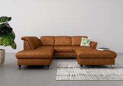 sit&more Ecksofa, wahlweise mit Kopfteilverstellung, Bettfunktion und Stauraum