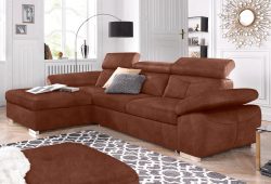 exxpo - sofa fashion, exxpo - sofa fashion Ecksofa, wahlweise mit Bettfunktion und Bettkasten