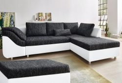 COLLECTION AB Ecksofa, mit Bettfunktion und Bettkasten, inklusive loser Rücken- und Zierkissen, mit »Schanzen«-Armlehne
