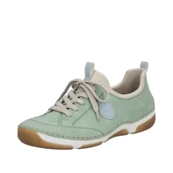 bonprix Rieker Komfort-Sneaker mit gepolsterter Innensohlegrün 36Damen