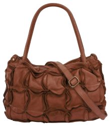 Samantha Look Shopper echt Leder, Made in Italy