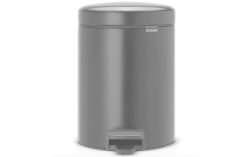 BRABANTIA, BRABANTIA - Treteimer NEWICON - schwarz - Metall - 26.6cm/20.6cm