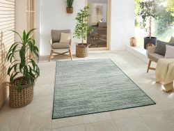 ELLE DECORATION Teppich »Mèlange«, rechteckig, 5 mm Höhe, In/- Outdoor geeignet, Wendeteppich, Meliert, Wohnzimmer, Balkon, Terrasse, Garten, Robust, Pflegeleicht, Flachgewebe