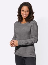 Casual Looks Rundhalspullover »Rundhals-Pullover«