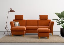 Home affaire Ecksofa »Trelleborg«, wahlweise mit Bettfunktion und Bettkasten, inkl. Federkern-Polsterung