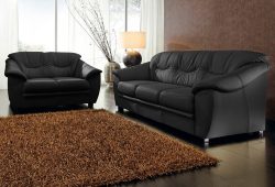 sit&more Polstergarnitur, NaturLEDER® (2-tlg.), bestehend aus je einem 2- und 3-Sitzer, inklusive Federkern