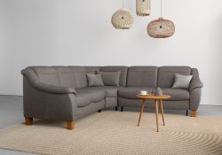 Home affaire Ecksofa »Caldera«, Federkern, wahlweise mit Kopfteilverstellung, Bettfunktion und Bettkasten, auch in Easy Care-Bezug für einfachts Reinigen mit Wasser