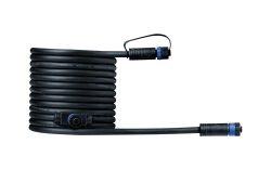 Beleuchtungssystem Plug&Shine Verbindungskabel 500 cm Paulmann 93927 Schwarz 24 V