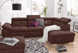 exxpo - sofa fashion Ecksofa, wahlweise mit Bettfunktion und Bettklasten