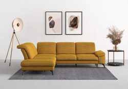 sit&more Ecksofa »Cabana«, Ottomane, wahlweise mit Sitztiefen-,Armlehnen- und Kopfteilfunktion