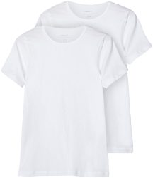 Name It T-Shirt »NKMT-SHIRT SLIM 2P NOOS«, (Packung, 2 tlg., 2er-Pack)