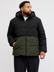 Jack & Jones PlusSize Steppjacke »JJEOWEN PUFFER SN PLS«, mit Kapuze