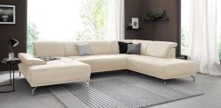 Places of Style Wohnlandschaft »Caluna«, mit Sitztiefen- und Kopfteilverstellung