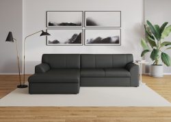 DOMO collection Ecksofa »Topper«, mit Recamiere, wahlweise mit Schlaffunktion