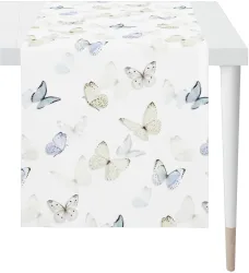 Apelt Läufer Papillon Hellblau B: 50 cm Blau | Schubiger Möbel