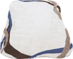 carpetfine Teppich »Holly 6«, rechteckig, 7 mm Höhe, handgetuftet, Uni-Farben, mit Bordüre