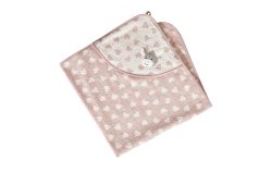 Sterntaler Kapuzen-Badetuch 100 x 100 cm Emmi Girl zartrosa