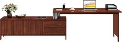 Home affaire Schreibtisch »Liva«, Breite 170-304 cm