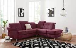 sit&more Ecksofa, inklusive Federkern, wahlweise mit Kopfteilverstellung, Bettfunktion und Stauraum