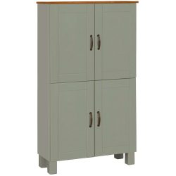 Home affaire Midischrank »Rodby«, FSC®-zertifiziertes Massivholz, Breite 75cm, Höhe 130cm