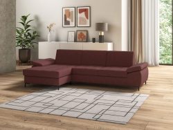 DOMO collection Ecksofa »Capelo«, mit Armteilverstellung, wahlweise mit Bettfunktion, inklusive Federkern