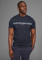 DELMAO T-Shirt, mit sportlich-maritimen Marken-Schriftzug