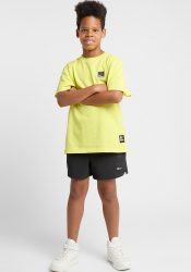 Jack Wolfskin Kurze Hose Jugendliche Teen Shorts Boys 164 grau granite black